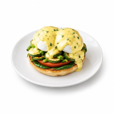 Iron Skillet Veggie Benedict