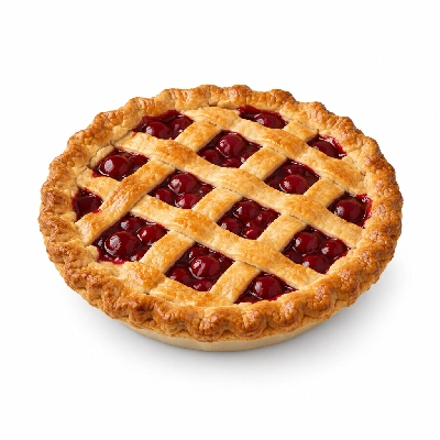 Iron Skillet Whole Cherry Pie