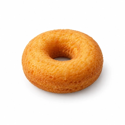 Iron Skillet Yellow Cake Donut (Plain)