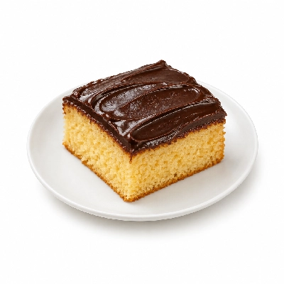 Iron Skillet Yellow Cake (Fudge Icing)