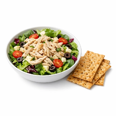 Italian Chicken Salad & Crispbread