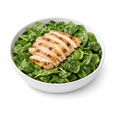 Italian Chicken & Spinach Salad