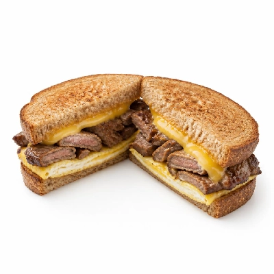 Jersey Mike's Breakfast Sandwiches Steak Egg and Cheese Wheat
