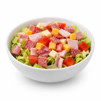 Jersey Mike's Club Supreme in a Bowl with No Onions Olive Oil or Mayo