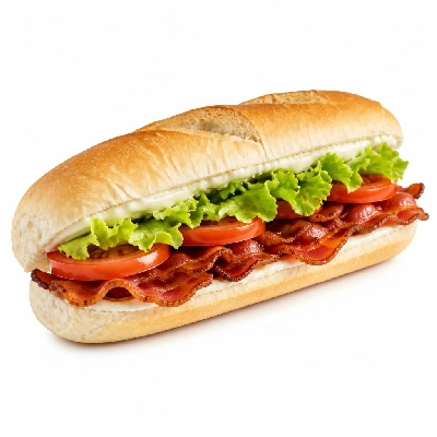 Jersey Mike's Cold Subs #1 BLT with Mayonnaise White Regular