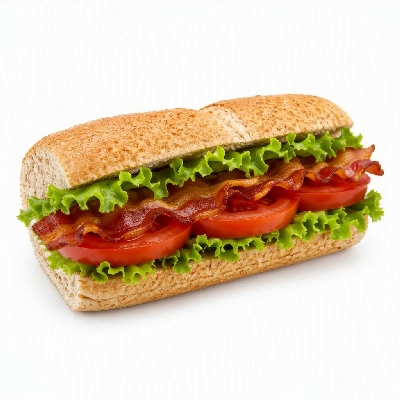 Jersey Mike's Cold Subs #1 BLT without Mayonnaise Wheat Mini