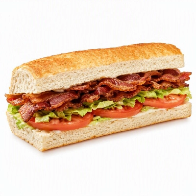 Jersey Mike's Cold Subs #1 BLT without Mayonnaise White Giant
