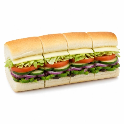 Jersey Mike's Cold Subs #14 Veggie White Giant