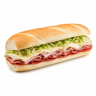 Jersey Mike's Cold Subs #4 The Number Four White Giant