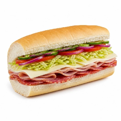 Jersey Mike's Cold Subs #5 Super White Giant