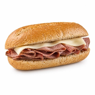 Jersey Mike's Cold Subs #6 Roast Beef & Provolone Wheat Mini