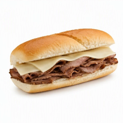 Jersey Mike's Cold Subs #6 Roast Beef & Provolone White Mini
