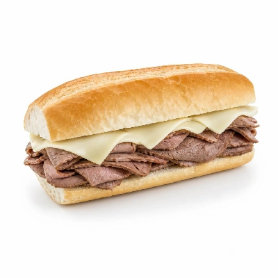 Jersey Mike's Cold Subs #6 Roast Beef & Provolone White Regular