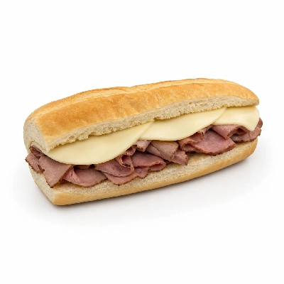 Jersey Mike's Cold Subs #6 Roast Beef & Provolone White Regular