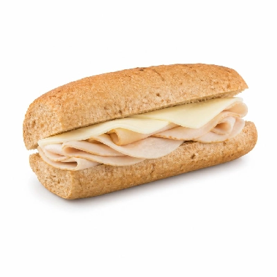 Jersey Mike's Cold Subs #7 Turkey Breast & Provolone Wheat Mini