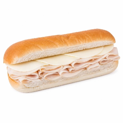 Jersey Mike's Cold Subs #7 Turkey Breast & Provolone White Giant