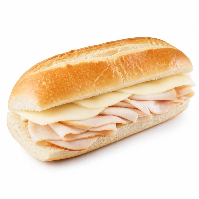 Jersey Mike's Cold Subs #7 Turkey Breast & Provolone White Mini