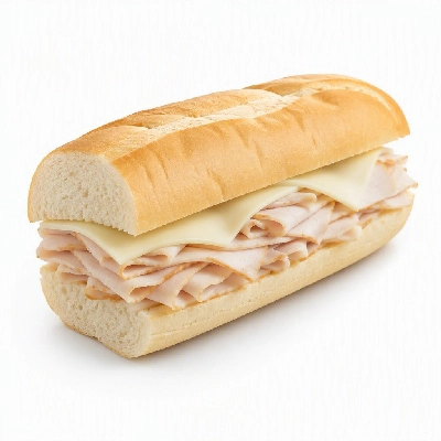 Jersey Mike's Cold Subs #7 Turkey Breast & Provolone White Regular