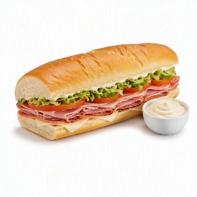 Jersey Mike's Cold Subs #8 Club with Mayonnaise in a Tub