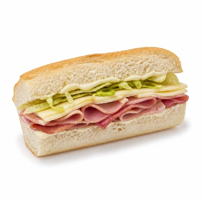 Jersey Mike's Cold Subs #8 Club with Mayonnaise White Mini