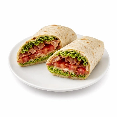 Jersey Mike's Cold Subs as Wraps #1 BLT without Mayonnaise Reduced Carb