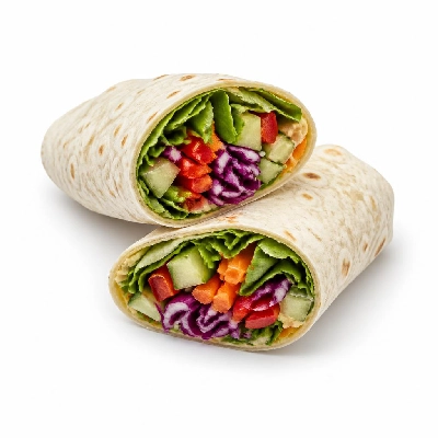 Jersey Mike's Cold Subs as Wraps #14 Veggie Flour Tortilla