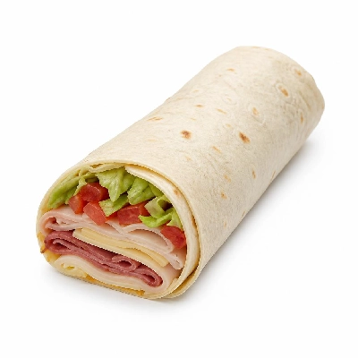 Jersey Mike's Cold Subs as Wraps #3 American Classic Flour Tortilla