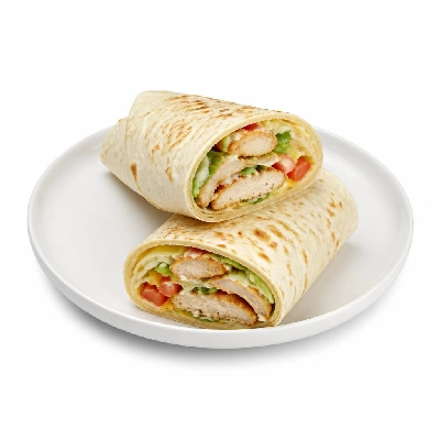 Jersey Mike's Cold Subs as Wraps #4 The Number Four Flour Tortilla