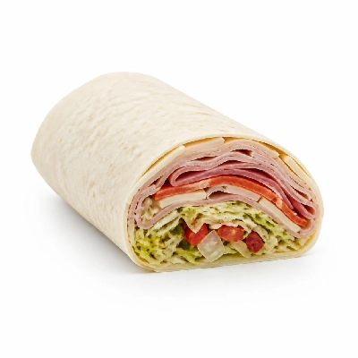 Jersey Mike's Cold Subs as Wraps #4 The Number Four Reduced Carb