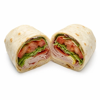 Jersey Mike's Cold Subs as Wraps #4 The Number Four Tomato