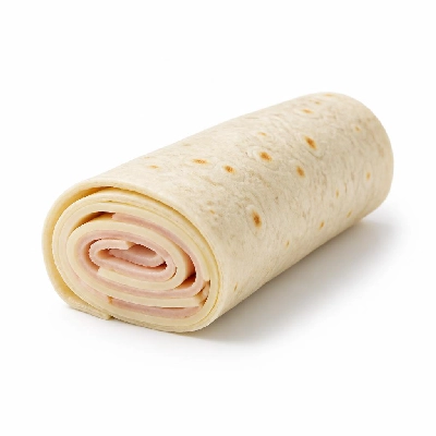 Jersey Mike's Cold Subs as Wraps #7 Turkey Breast & Provolone Flour Tortilla