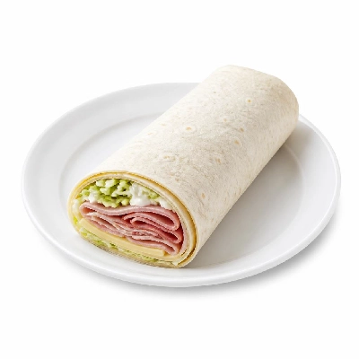 Jersey Mike's Cold Subs as Wraps #9 Club Supreme with Mayonnaise Reduced Carb