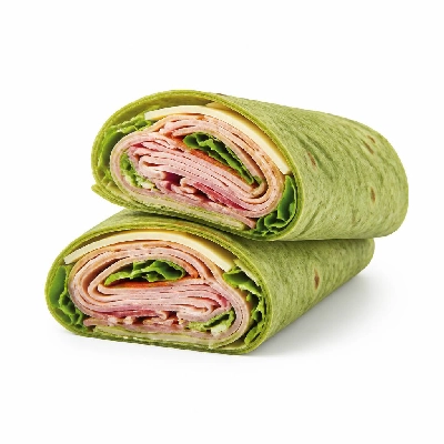 Jersey Mike's Cold Subs as Wraps California Club Spinach