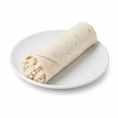 Jersey Mike's Cold Subs as Wraps Chicken Salad Flour Tortilla