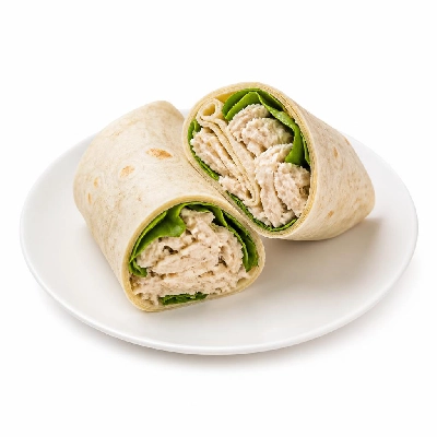 Jersey Mike's Cold Subs as Wraps Chicken Salad Spinach