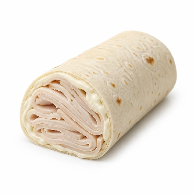 Jersey Mike's Cold Subs as Wraps Chipotle Turkey with Mayonnaise Flour Tortilla