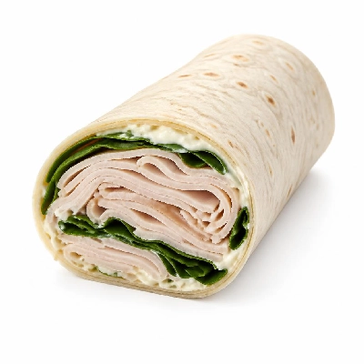 Jersey Mike's Cold Subs as Wraps Chipotle Turkey with Mayonnaise Spinach