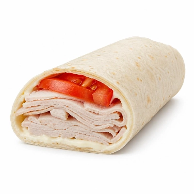 Jersey Mike's Cold Subs as Wraps Chipotle Turkey with Mayonnaise Tomato