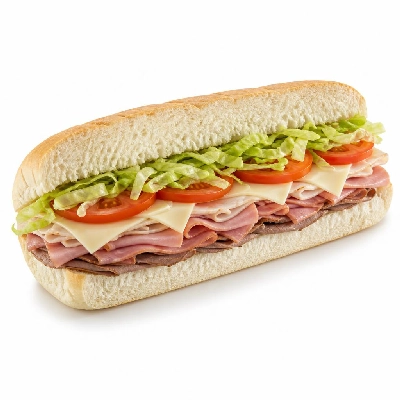 Jersey Mike's Cold Subs California Club White Giant