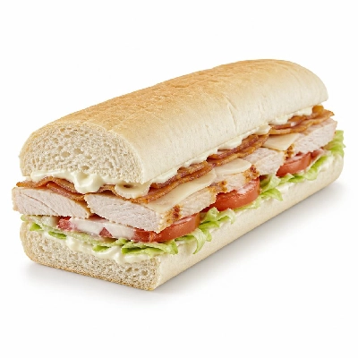Jersey Mike's Cold Subs Chicken Club with Mayonnaise White Giant