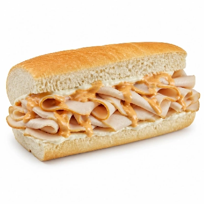 Jersey Mike's Cold Subs Chipotle Turkey with Mayonnaise White Giant