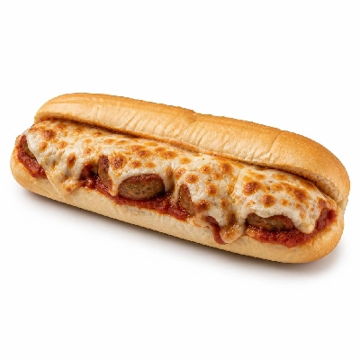 Jersey Mike's Hot Subs #15 Meatball and Cheese White Giant