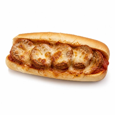 Jersey Mike's Hot Subs #15 Meatball and Cheese White Regular