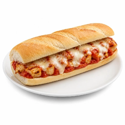Jersey Mike's Hot Subs #18 Grilled Chicken Parmesan White Giant