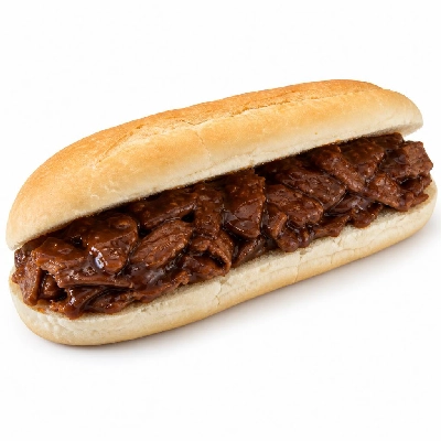 Jersey Mike's Hot Subs #19 BBQ Beef White Giant
