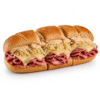 Jersey Mike's Hot Subs #20 Reuben Wheat Regular