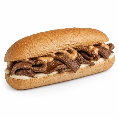 Jersey Mike's Hot Subs #43 Chipotle Steak with Mayonnaise Wheat Regular