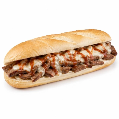 Jersey Mike's Hot Subs #43 Chipotle Steak with Mayonnaise White Giant