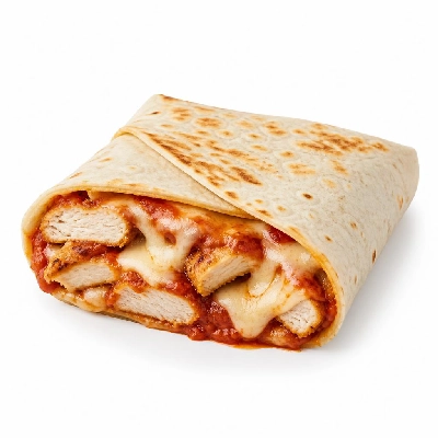 Jersey Mike's Hot Subs as Wraps #18 Grilled Chicken Parmesan Flour Tortilla