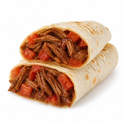 Jersey Mike's Hot Subs as Wraps #19 BBQ Beef Tomato